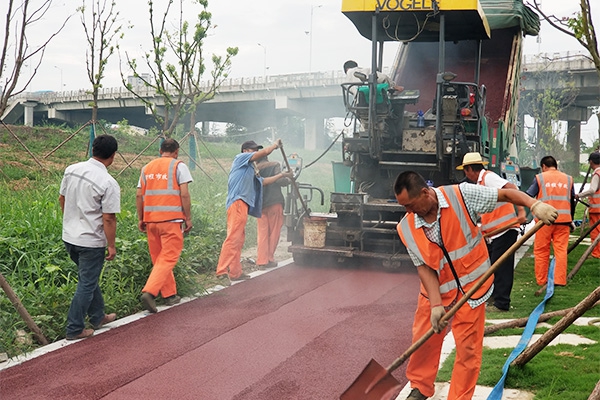 桂林改性彩色沥青路面